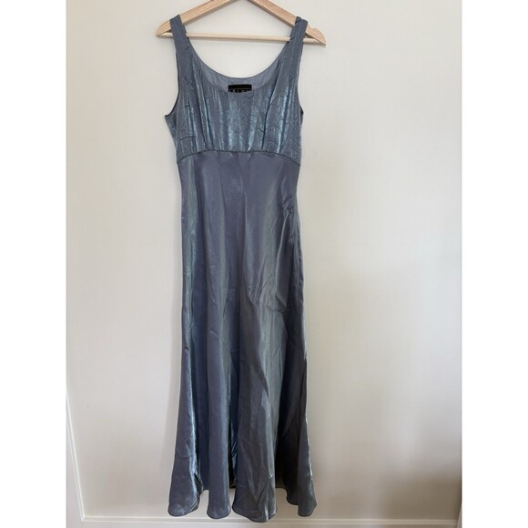 Alex Evenings Vtg Prom Dress Iridescent Etherial Fairy Y2K Regencycore Sz 12 - Picture 1 of 7